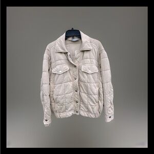 Blue b. Quilted  Casual Jacket Tan Size Medium